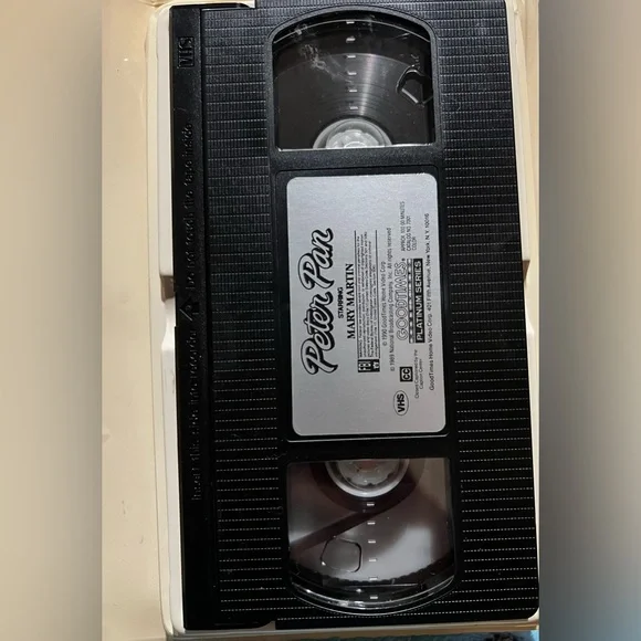 VHS PETER PAN starring Mary Martin, original family musical, collectors edition - Picture 2 of 3